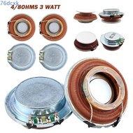 76DCXMY 1Pcs Mini Speaker, Vbro 27mm Stereo Speaker,  4/8Ohms 3 Watt 4R 3W 8R 3W Resonance Vibration