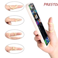 PRESTON Oval Finger Splint, Ring Sleeve Finger Cuff Finger Splint Support, Bend of Finger Joint Fixator Waterproof Skin Oval Finger Joint Stabilizer Ache Cure