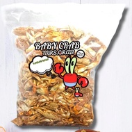 mb BABY CRAB CRISPY RAJUNGAN 500GR asin bbq Cemilan Laut Balado Jajanan Pedas Rumput Food Keju Snack