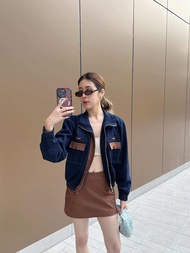 WHIMSY DEMIN JACKET เสื้อแจ็คเก็ตยีนส์ ผู้หญิง