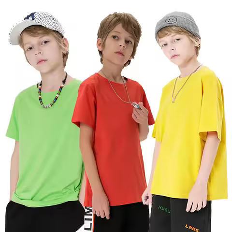 Toddler Boy Tshirt 1 2 3 4 5 6 7 8 9 10 11 12 T Cotton Red Green Yellow Baby Girl T Shirt 6 12 18 24