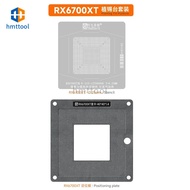 Amaoe BGA Reballing Stencil Platform Kits For GPU Chipset RX6700XT 215-127000006 BGA Stencils Templa