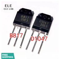 D1047 & B817 Electric Power Transistor(Audio high power amplifier matching tube transistor)