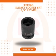 MATA TEKIRO socket impact wrench 3/ 4" inch 6PT 17 MM impact socket wrench
