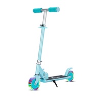 Flying Tiger Two Wheels2Wheel Children's Scooter Adjustable Foldable All Aluminum Flashing Wheel3-14Year-Old Stroller Sc