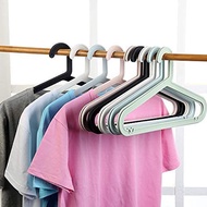 Seamless No Trace Heavy Duty Plastic Clothes Hanger Non Slip Anti Fall Windproof Groove Hook Wardrob