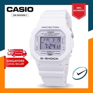 [CreationWatches] Casio G-Shock Quartz Digital 200M Men's White Resin Strap Watch DW-5600MW-7
