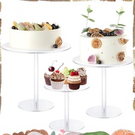 Acrylic Cake Stand,Clear Cake Stand Round Tall Cake Stand for Dessert Table Display, for Wedding, Ev