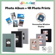 [SG] DitaDot 4R Photo Album 200/300 Sheets Insert Type With Photo Printing/ Photo Prints 100/200/300