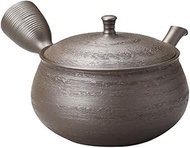 J-kitchens Tokoname Ware Teapot, Made in Japan, Easy to Use, Natural, 8.1 fl oz (230 cc) (Easy to Us