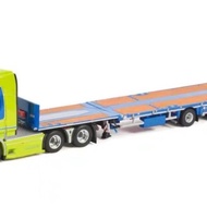 WSI 1: 50 SCANIA 6X4 Flatbed Trailer Alloy Car Model NORDIC CRANE 01-3418