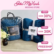 Japanese muji Blanket, Muji snow Blanket 1.8kg - Blanket 2,3kg size 2m x 2m3