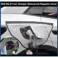 BYD M6 EV Car Charger Waterproof Magnetic Cover Charger Port Protection Cover