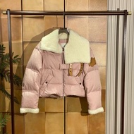 Moncler牛仔羽絨外套