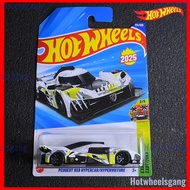 Hot Wheels Peugeot 9X8 Hypercar Le Mans 24h Car 2025 First Edition Hotwheels Le Mans Peugeot 9X8 Hyp