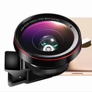 0.6X Glass Coating Wide-Angle Two-In-One Mobile Phone Lens 37mm 0.6 Times Wide-Angle Lens 20 Times M
