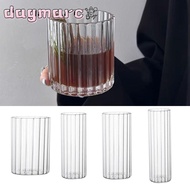 DAGMARC Tumbler Glass, Creative Transparent Water Carafe, Fashion Borosilicate Glass Heat-Resistant 