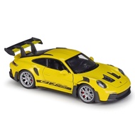 Asari 2 Store 1/24 Willie welly Porsche 911 GT3 RS 992 Generation Alloy Car 1: 24