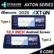 Dynavin AXTON SEREIS FREE AHD CAMERA 8CORE 3+32GB 12.3 INCH ANDROID PLAYER 360 DSP QLED SPLIT SCREEN