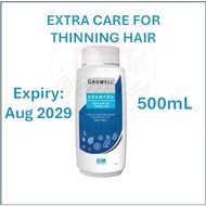 ICM PHARMA Growell Shampoo 500ML (EXTRA CARE for HAIR THINNING)