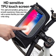 Original Product Mountain Bike Cycling Bag Waterproof Bike Handlebar Bag Touch Screen Handphone Holder Bicycle Bike Pouc