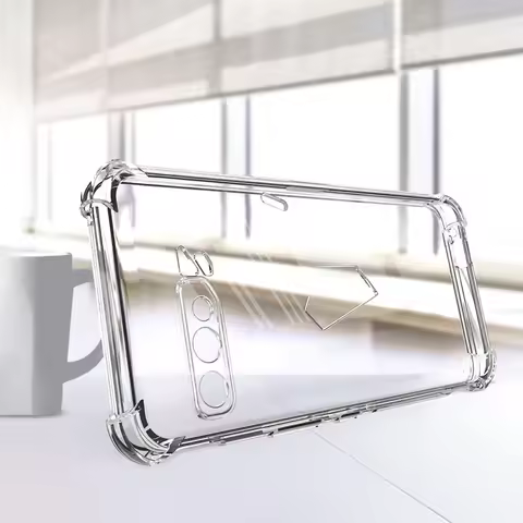 Case for Asus ROG Phone 2 3 Strix 5 5S 6 Pro 7 Ultimate Shockproof Airbag Silicone TPU Back Cover fo