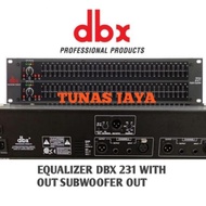 EQUALIZER DBX231 EQUALIZER DBX 231 ADA SUBWOOFER OUT