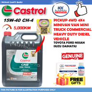 Castrol CRB Mini Truck 15W-40 CH-4 ( 7.5L ) For Diesel Car Ford Ranger  Nissan Navara  Toyota Hilux 