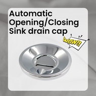 Korea Hit  Kitchen Automatic Opening-Closing Sink drain Cap & Water Sink Plug /anti bugs, free odors