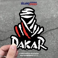 Dakar Dakar Dakar Rally Car Sticker Mummy Assassin American Retro Body Glass Modified Sticker