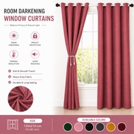 Angbon Blackout Curtain for Bedroom Coffee Blinds Window Treatment Draps
