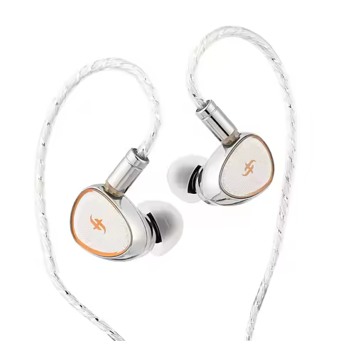 SIMGOT EA1000 Fermat Dual-Magnet Dual-Cavity DD+PR Structure IEM Wired Earbuds with Detachable Cable