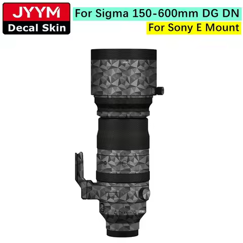 Customized Sticker For Sigma 150-600 DG DN OS Sports Lens Decal Skin Vinyl Wrap Film Coat For Sony E