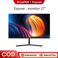 EXPOSE จอคอมพิวเตอร์ 27 นิ้ว จอคอม 165hz monitor 24 นิ้ว จอโค้ง เต็มจอไร้ขอบ จอคอมพิวเตอร์ Ultra HD LED IPS 1MS HDMI/DP/VGA รับประกัน 3ปี