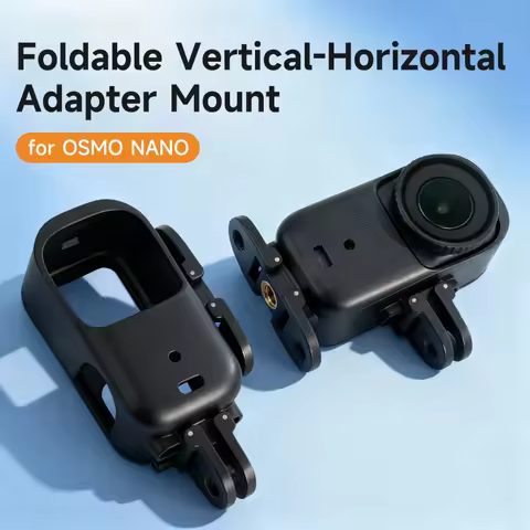 Foldable Protective Frame Case for DJI Osmo Nano Vertical Horizontal Cage Mount Bracket for DJI Osmo