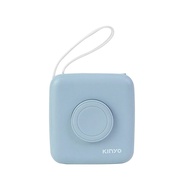 【KINYO】KPB-2651 8in1小方糖大容量雙線行動充 藍色