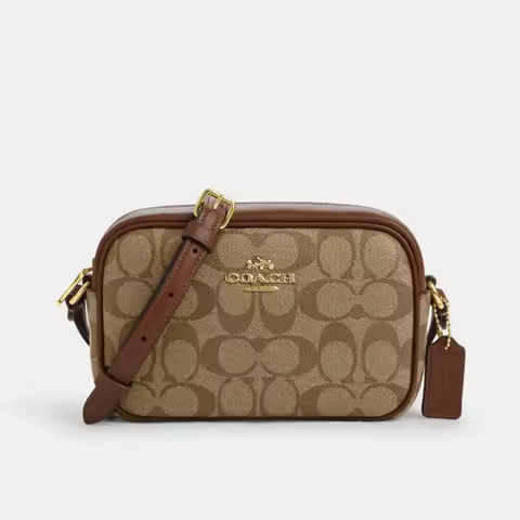 Coach Mini Jamie Camera Bag Medium Shoulder Crossbody Bag Square Bag Suitable For School Office Shop