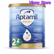 Australia Import Aptamil Gold+ Formula Step 2 ( 6-12 months ) 900g