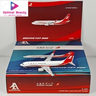 AeroPolaris 1: 400 Shanghai Airlines B737-800 B-1720 Alloy Aircraft Model