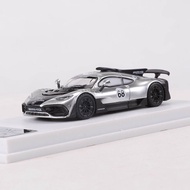 SOLO Mercedes AMG ONE โมเดลรถสปอร์ตโลหะผสมขนาด 1:64 ของเล่นสำหรับตกแต่งบ้าน รุ่นพี่เลี้ยงของเล่นที่ส