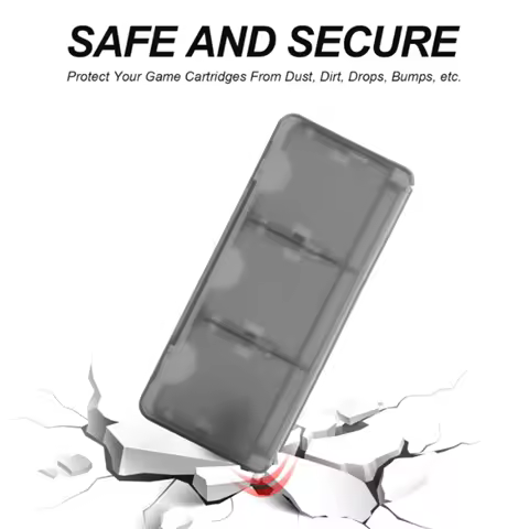 6 In 1 Portable 3DS Game Storage Case NDS Box 2DS Game Card Holder Compatible With DS Lite NDSL NDSi