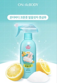 預訂‼️ 6月20截數‼️ 7月到港🇰🇷韓國銷售1位❤️‍🔥韓國ON THE BODY 足部抗菌除臭清潔噴霧 檸檬香🍋 385ml