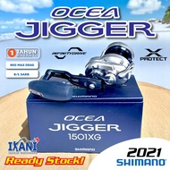 SHIMANO OCEA JIGGER 1501XG 2021 Spinning Reel Mesin Pancing Malaysia Ready Stock Air Masin