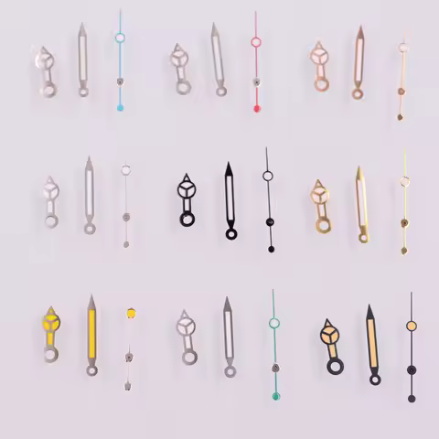 Green Luminous Watch Hands Fit Japan NH35 NH35A NH36 NH36A 7S36, 7S25, 7S35, 6R15, 4R15, 4R36 Moveme