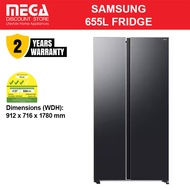 SAMSUNG RS62R5004B4 / RS70F65Q3FSS SPACEMAX SIDE-BY-SIDE DOOR FRIDGE