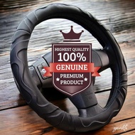 Leather CAR Steering Wheel COVER - 3D CAR Steering Wheel COVER