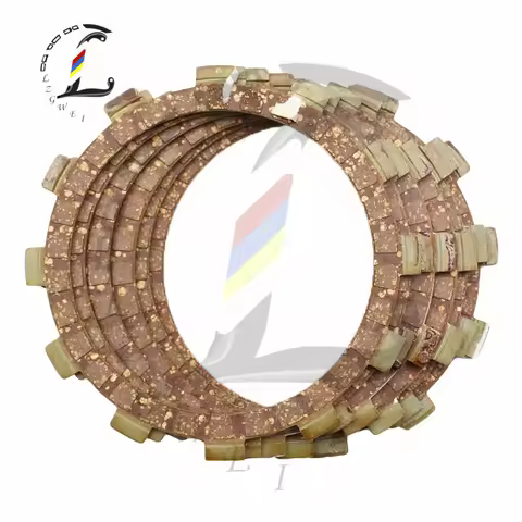 6PC Motorcycle Clutch Friction Plate Disc For YAMAHA YZ125 91-92 TTR250 99-06 WR250R WR250X 11-19 TT