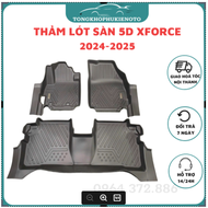 Thảm lót sàn ô tô NHỰA 5D Mitsubishi XFORCE 2023-2025 đúc nguyên khối TPE tràn viền - 2 Hàng