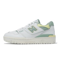 New Balance Casual Shoes 550 Women's White Swamp Green Retro NB [ACS] BBW550EB-B