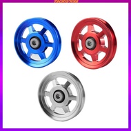 [Tachiuwa2] Bearing Pulley Wheel, Aluminum Alloy Gym Cable Wheel Fitness Pulley Wheel Replacement for Home Gym Equipment Part